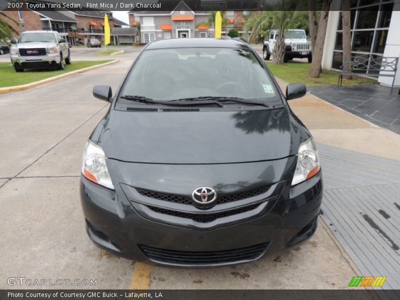 Flint Mica / Dark Charcoal 2007 Toyota Yaris Sedan