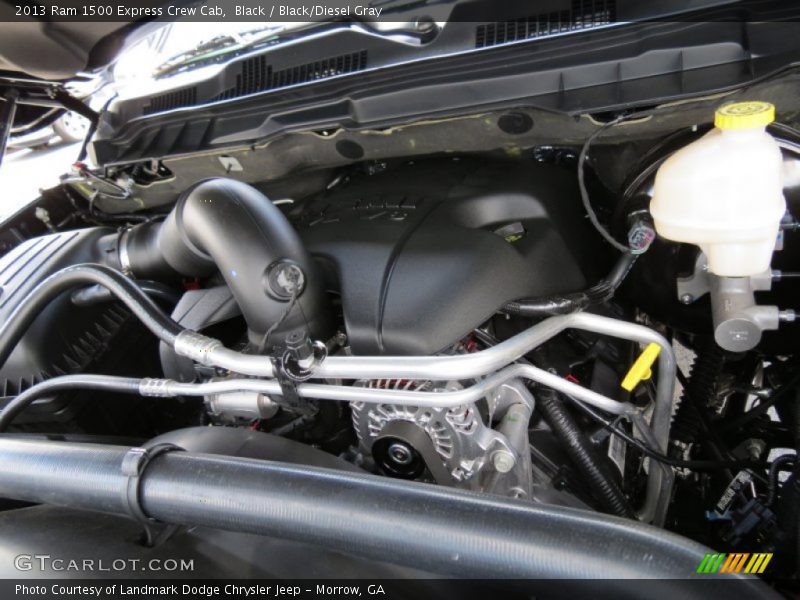 Black / Black/Diesel Gray 2013 Ram 1500 Express Crew Cab