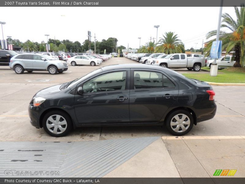 Flint Mica / Dark Charcoal 2007 Toyota Yaris Sedan