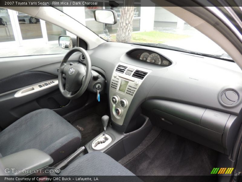 Flint Mica / Dark Charcoal 2007 Toyota Yaris Sedan