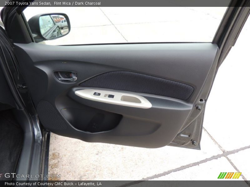 Flint Mica / Dark Charcoal 2007 Toyota Yaris Sedan
