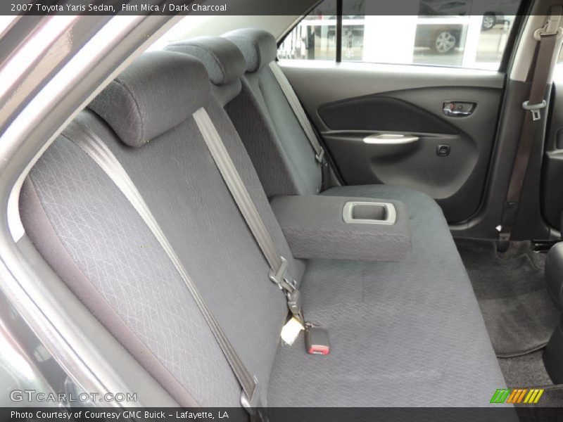 Flint Mica / Dark Charcoal 2007 Toyota Yaris Sedan