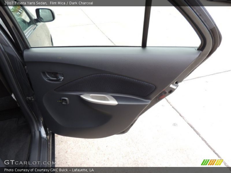Flint Mica / Dark Charcoal 2007 Toyota Yaris Sedan
