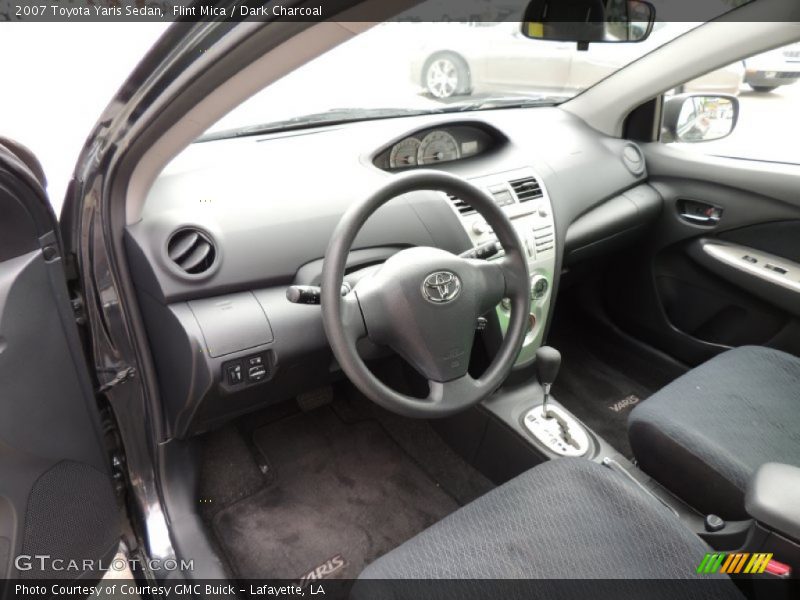 Flint Mica / Dark Charcoal 2007 Toyota Yaris Sedan