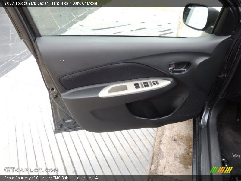 Flint Mica / Dark Charcoal 2007 Toyota Yaris Sedan