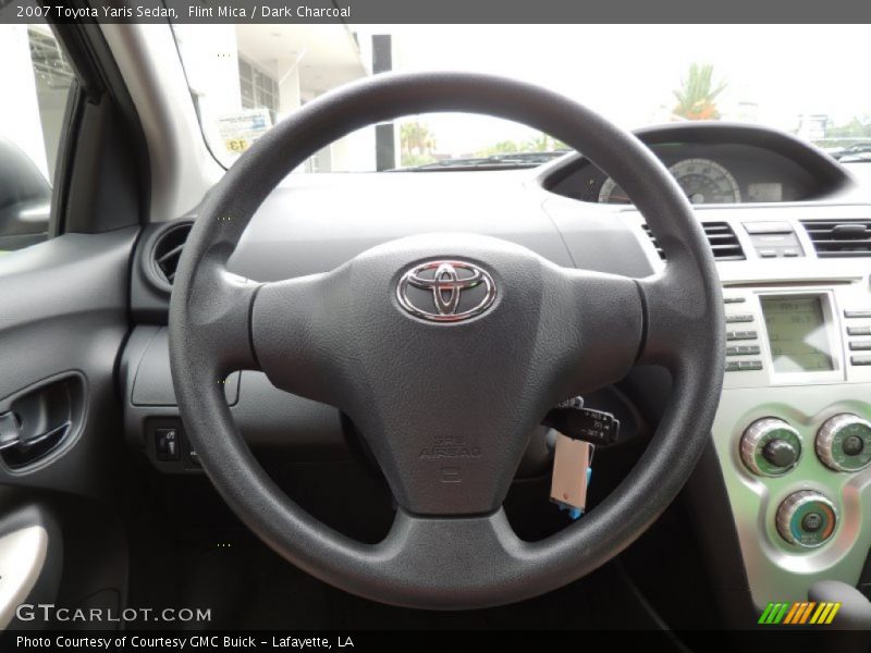 Flint Mica / Dark Charcoal 2007 Toyota Yaris Sedan