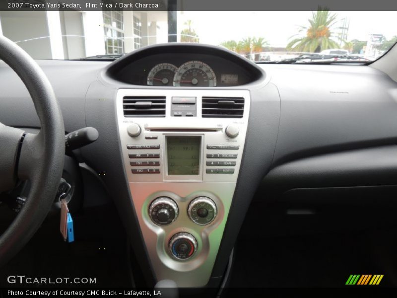 Flint Mica / Dark Charcoal 2007 Toyota Yaris Sedan
