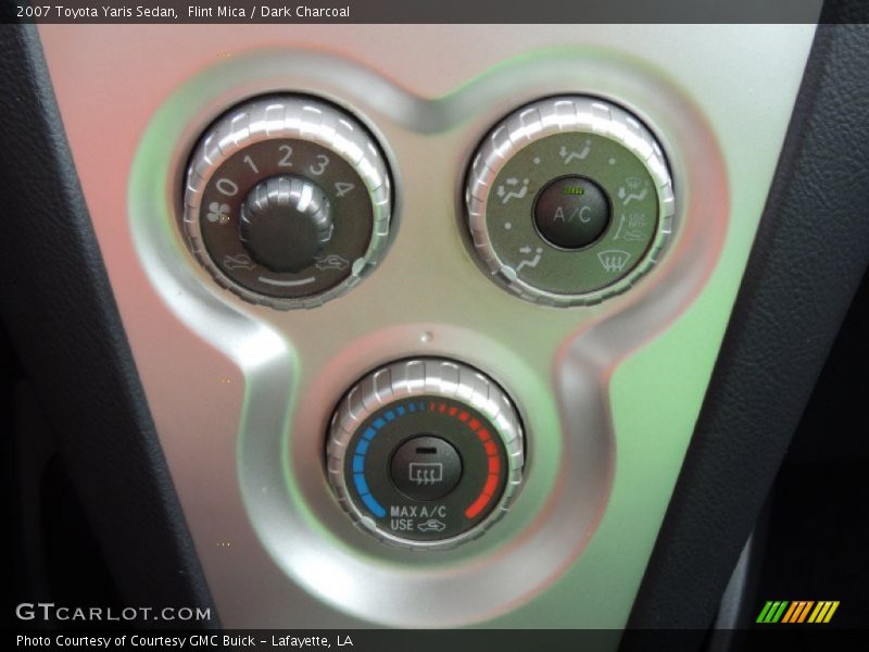 Flint Mica / Dark Charcoal 2007 Toyota Yaris Sedan