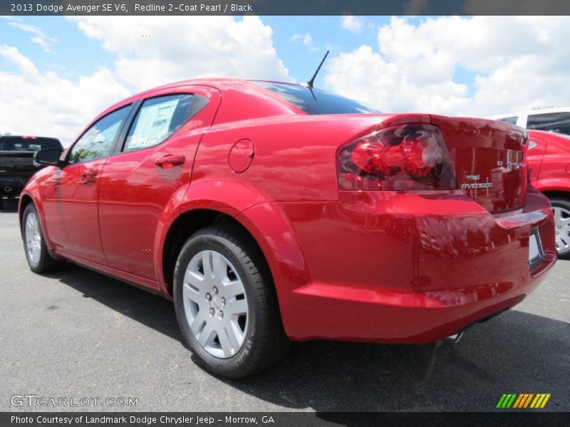 Redline 2-Coat Pearl / Black 2013 Dodge Avenger SE V6