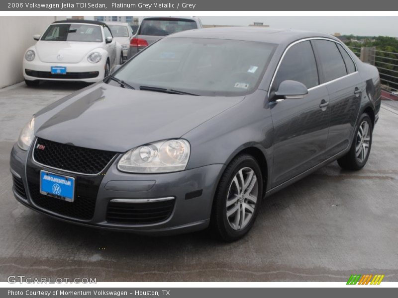 Platinum Grey Metallic / Grey 2006 Volkswagen Jetta TDI Sedan