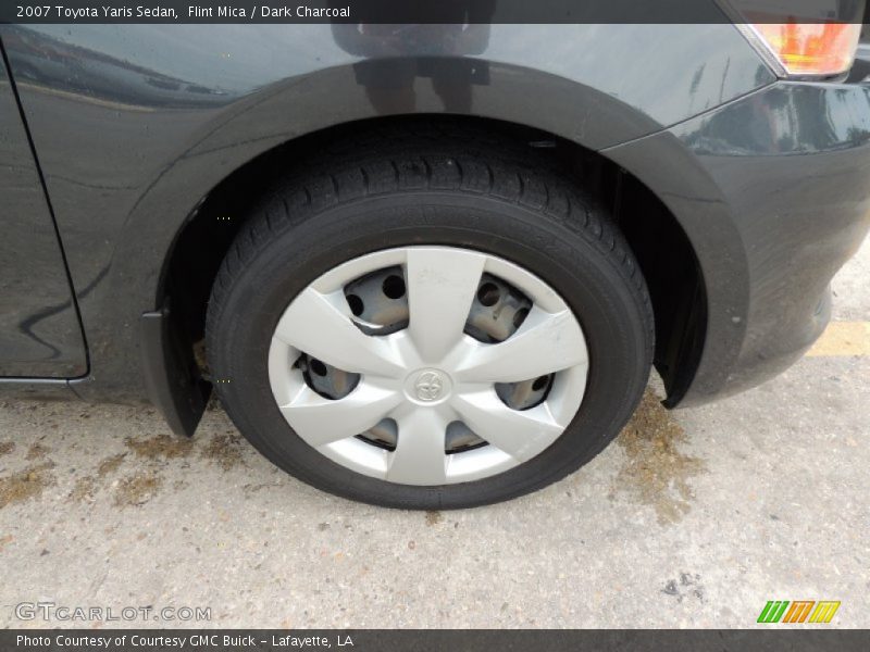 Flint Mica / Dark Charcoal 2007 Toyota Yaris Sedan