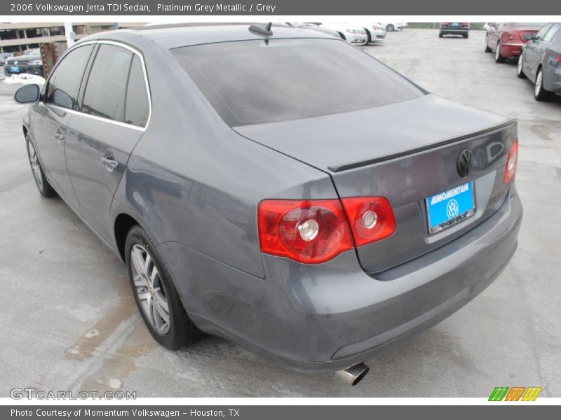 Platinum Grey Metallic / Grey 2006 Volkswagen Jetta TDI Sedan