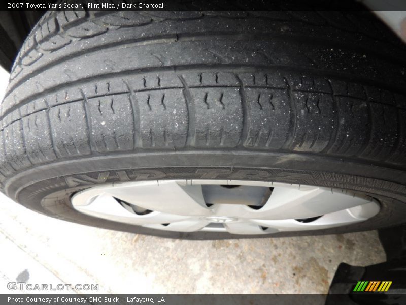 Flint Mica / Dark Charcoal 2007 Toyota Yaris Sedan