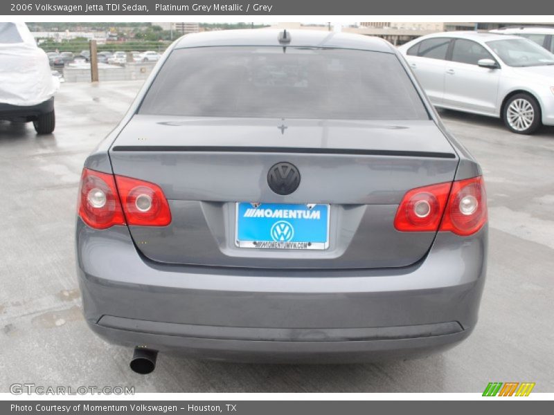 Platinum Grey Metallic / Grey 2006 Volkswagen Jetta TDI Sedan