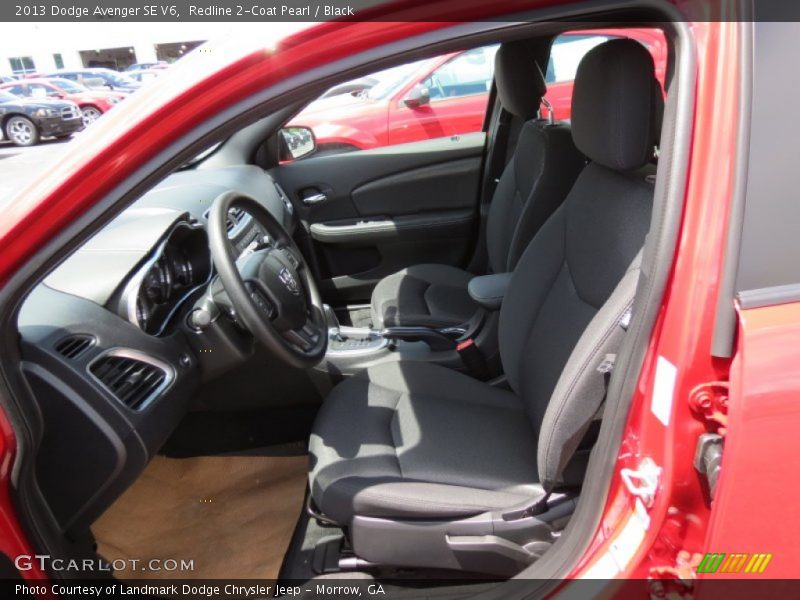 Redline 2-Coat Pearl / Black 2013 Dodge Avenger SE V6