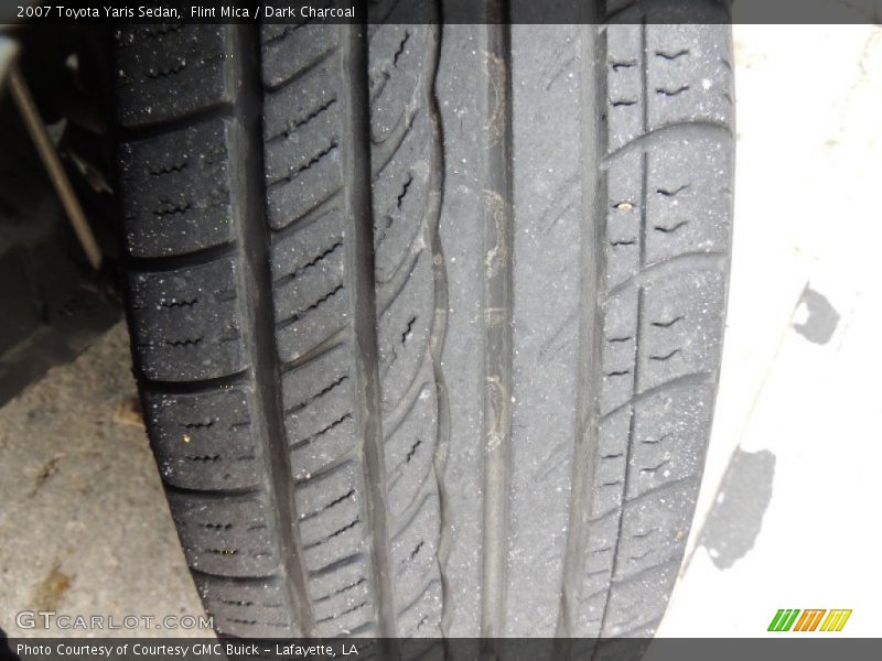 Flint Mica / Dark Charcoal 2007 Toyota Yaris Sedan