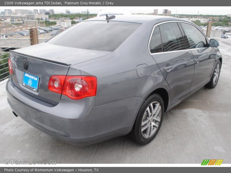 Platinum Grey Metallic / Grey 2006 Volkswagen Jetta TDI Sedan