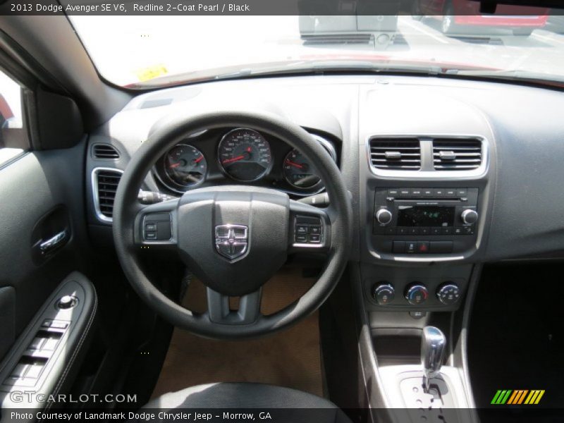 Redline 2-Coat Pearl / Black 2013 Dodge Avenger SE V6