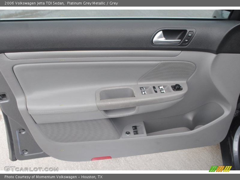 Platinum Grey Metallic / Grey 2006 Volkswagen Jetta TDI Sedan