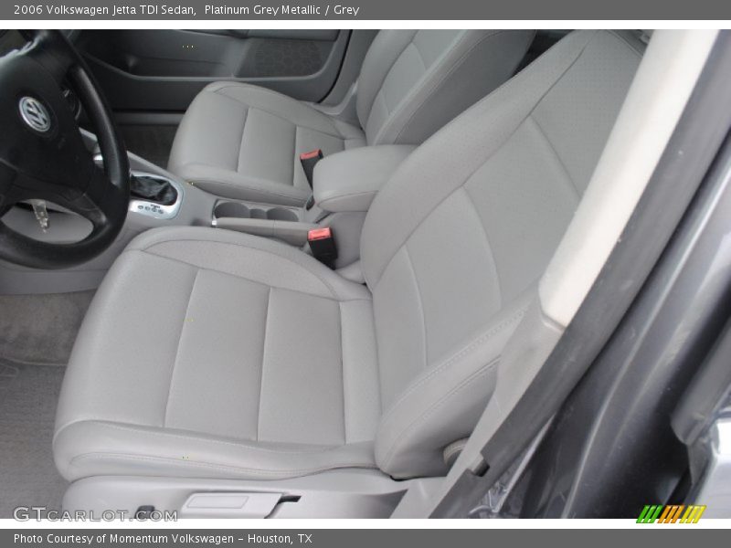 Platinum Grey Metallic / Grey 2006 Volkswagen Jetta TDI Sedan