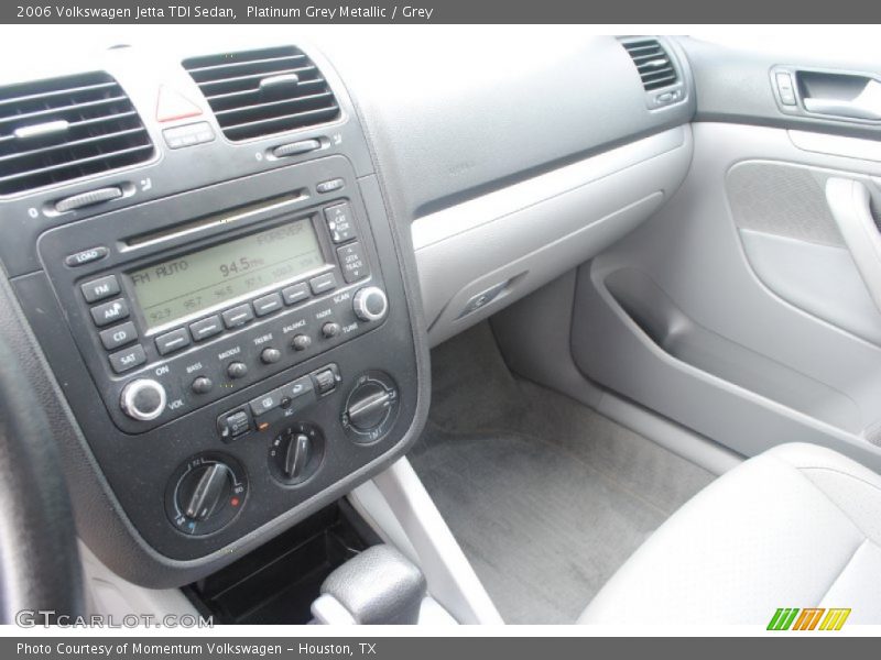 Platinum Grey Metallic / Grey 2006 Volkswagen Jetta TDI Sedan