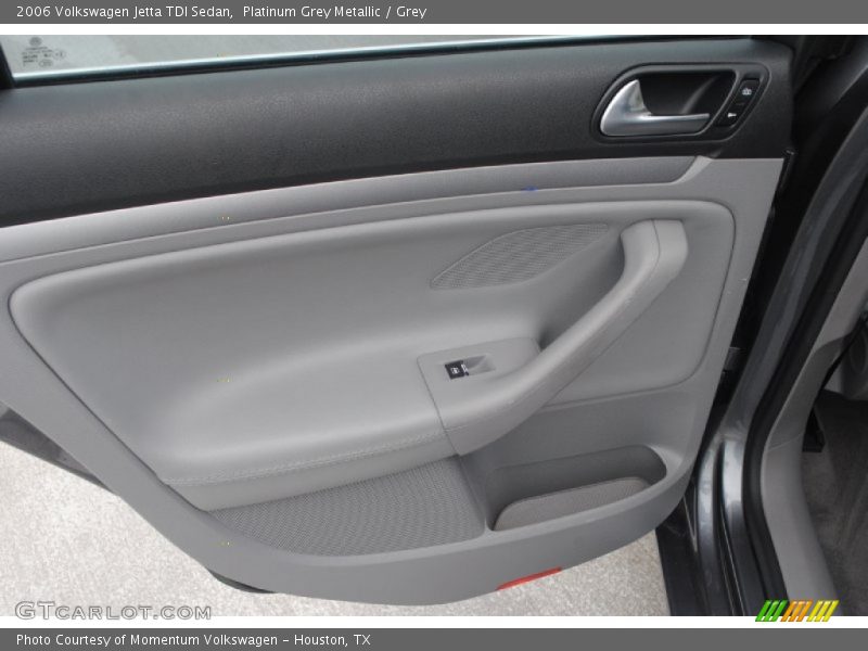 Platinum Grey Metallic / Grey 2006 Volkswagen Jetta TDI Sedan