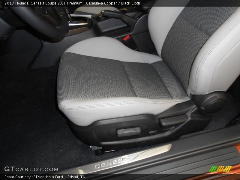 Catalunya Copper / Black Cloth 2013 Hyundai Genesis Coupe 2.0T Premium