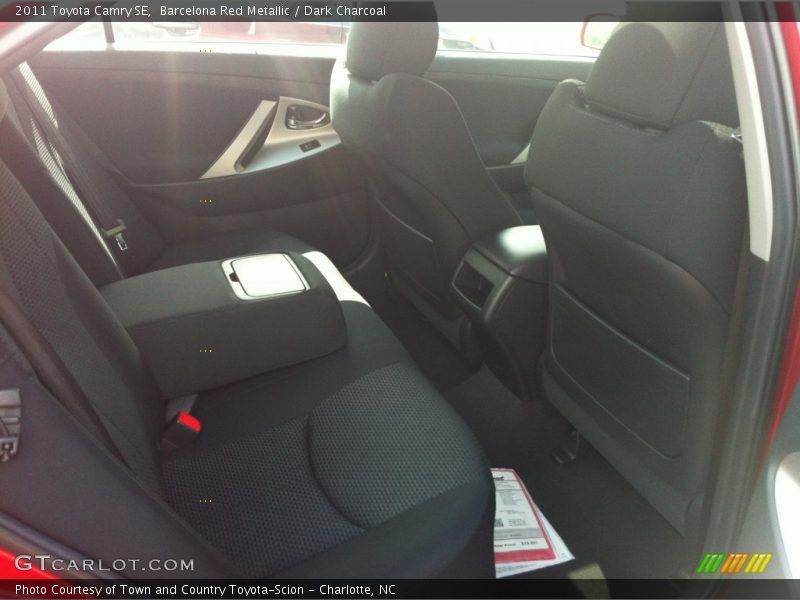Barcelona Red Metallic / Dark Charcoal 2011 Toyota Camry SE
