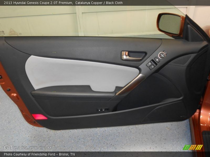 Catalunya Copper / Black Cloth 2013 Hyundai Genesis Coupe 2.0T Premium
