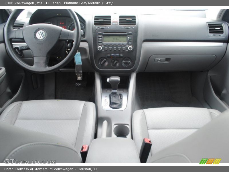 Platinum Grey Metallic / Grey 2006 Volkswagen Jetta TDI Sedan