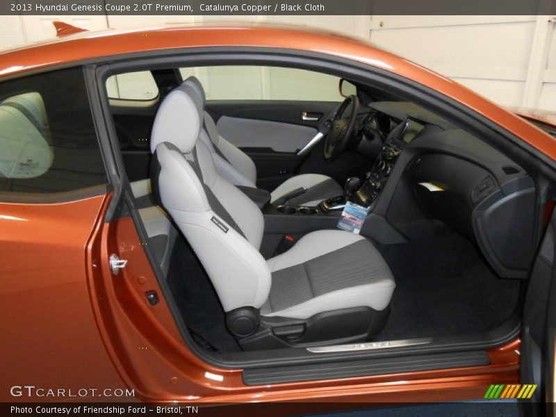 Catalunya Copper / Black Cloth 2013 Hyundai Genesis Coupe 2.0T Premium