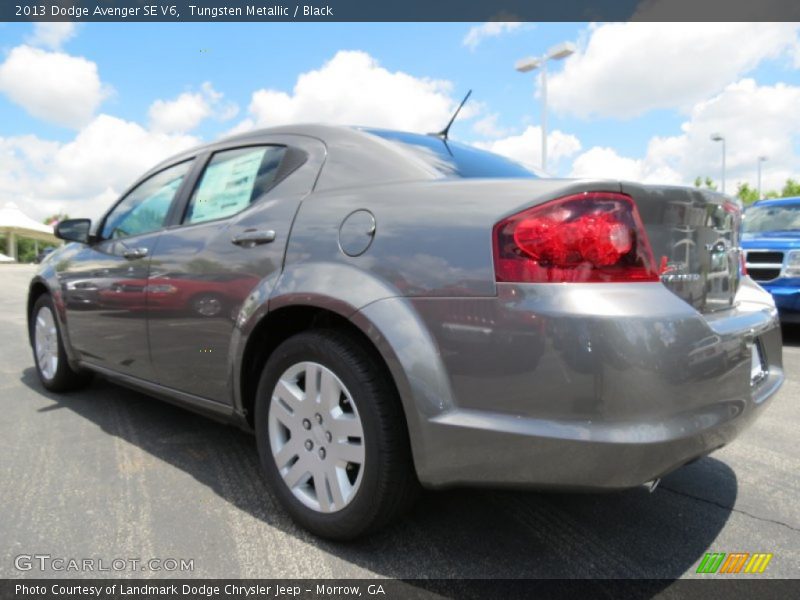 Tungsten Metallic / Black 2013 Dodge Avenger SE V6