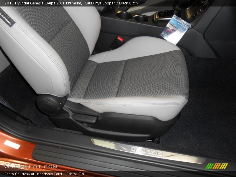 Catalunya Copper / Black Cloth 2013 Hyundai Genesis Coupe 2.0T Premium