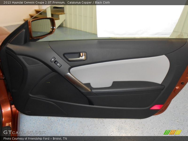 Catalunya Copper / Black Cloth 2013 Hyundai Genesis Coupe 2.0T Premium