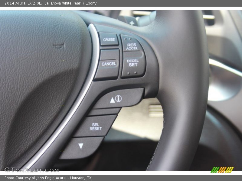 Bellanova White Pearl / Ebony 2014 Acura ILX 2.0L