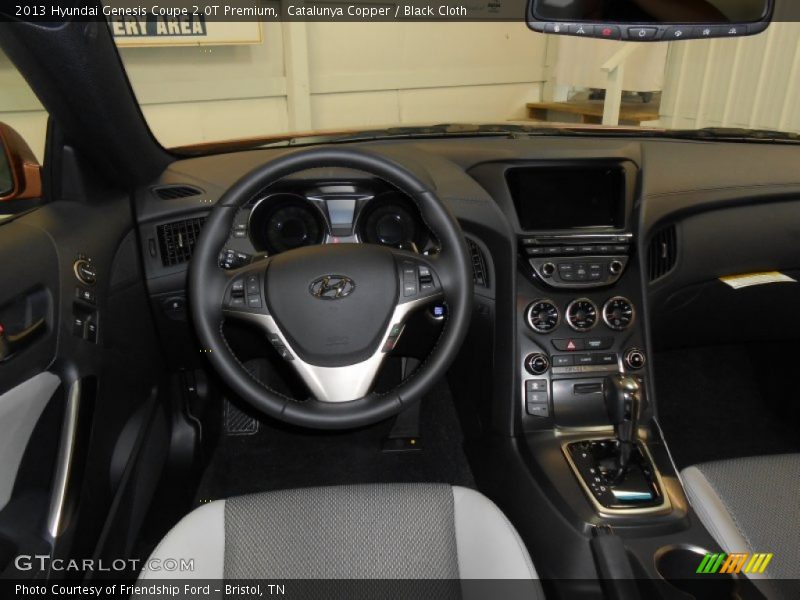Catalunya Copper / Black Cloth 2013 Hyundai Genesis Coupe 2.0T Premium
