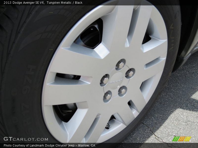 Tungsten Metallic / Black 2013 Dodge Avenger SE V6