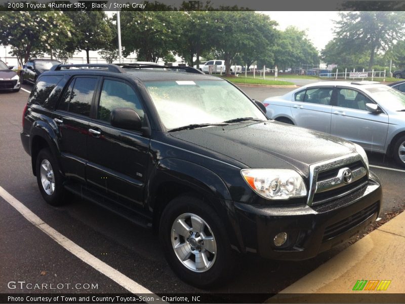 Black / Stone Gray 2008 Toyota 4Runner SR5