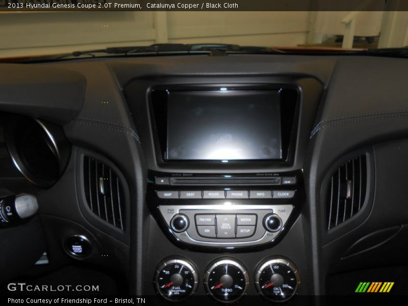 Catalunya Copper / Black Cloth 2013 Hyundai Genesis Coupe 2.0T Premium