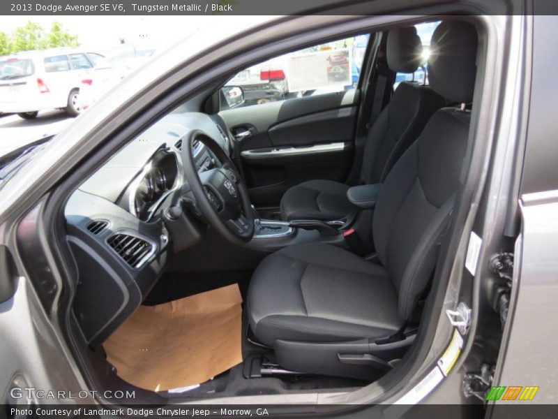 Tungsten Metallic / Black 2013 Dodge Avenger SE V6