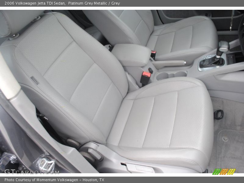 Platinum Grey Metallic / Grey 2006 Volkswagen Jetta TDI Sedan