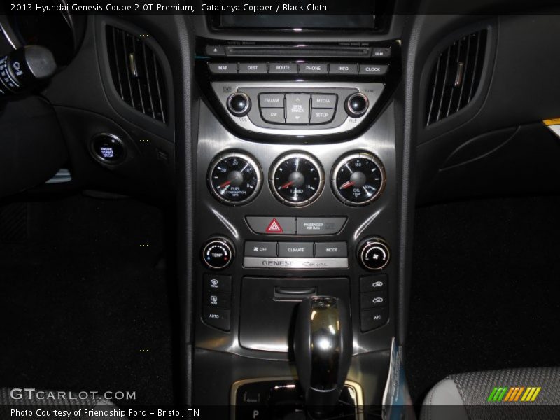 Catalunya Copper / Black Cloth 2013 Hyundai Genesis Coupe 2.0T Premium
