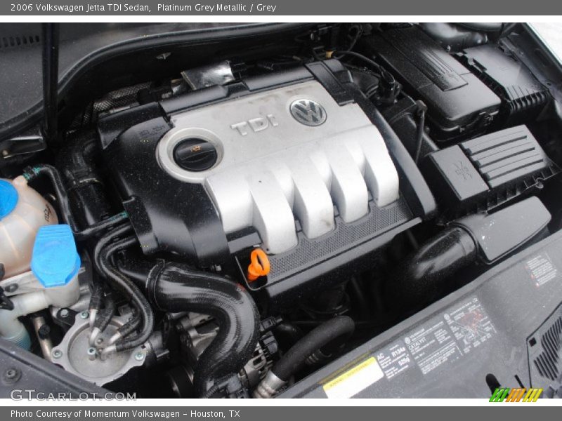 Platinum Grey Metallic / Grey 2006 Volkswagen Jetta TDI Sedan