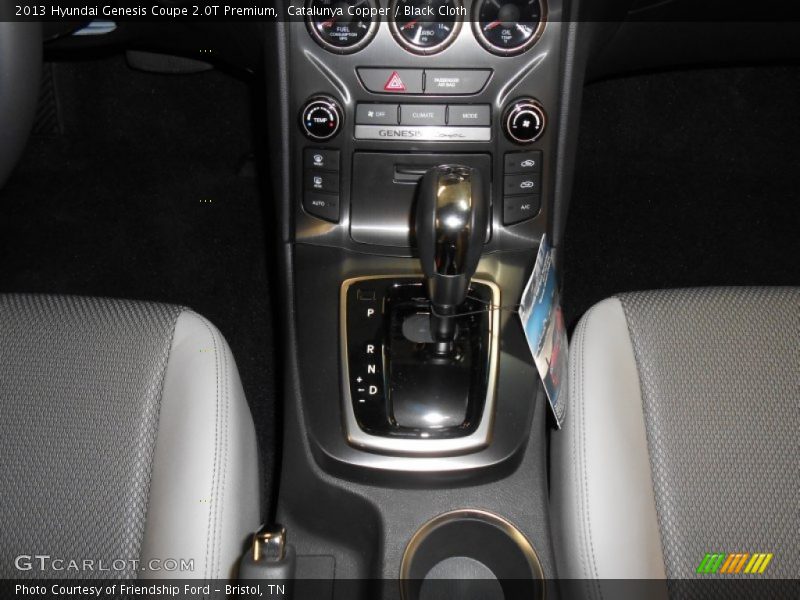 Catalunya Copper / Black Cloth 2013 Hyundai Genesis Coupe 2.0T Premium