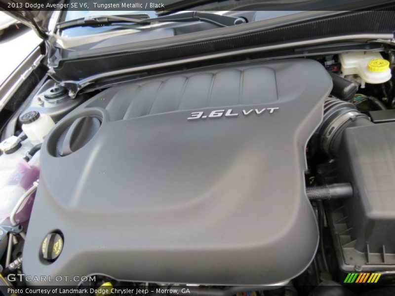 Tungsten Metallic / Black 2013 Dodge Avenger SE V6
