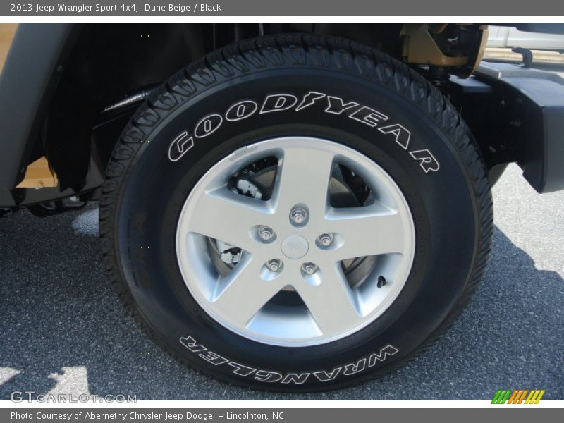 Dune Beige / Black 2013 Jeep Wrangler Sport 4x4