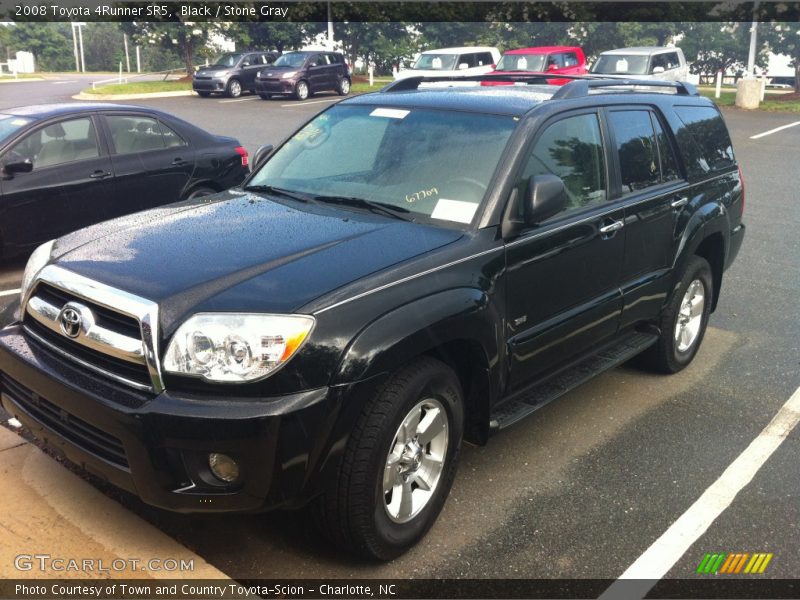 Black / Stone Gray 2008 Toyota 4Runner SR5