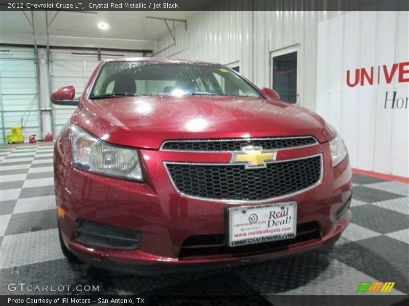 Crystal Red Metallic / Jet Black 2012 Chevrolet Cruze LT