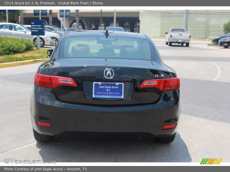 Crystal Black Pearl / Ebony 2014 Acura ILX 2.4L Premium