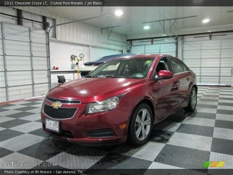 Crystal Red Metallic / Jet Black 2012 Chevrolet Cruze LT
